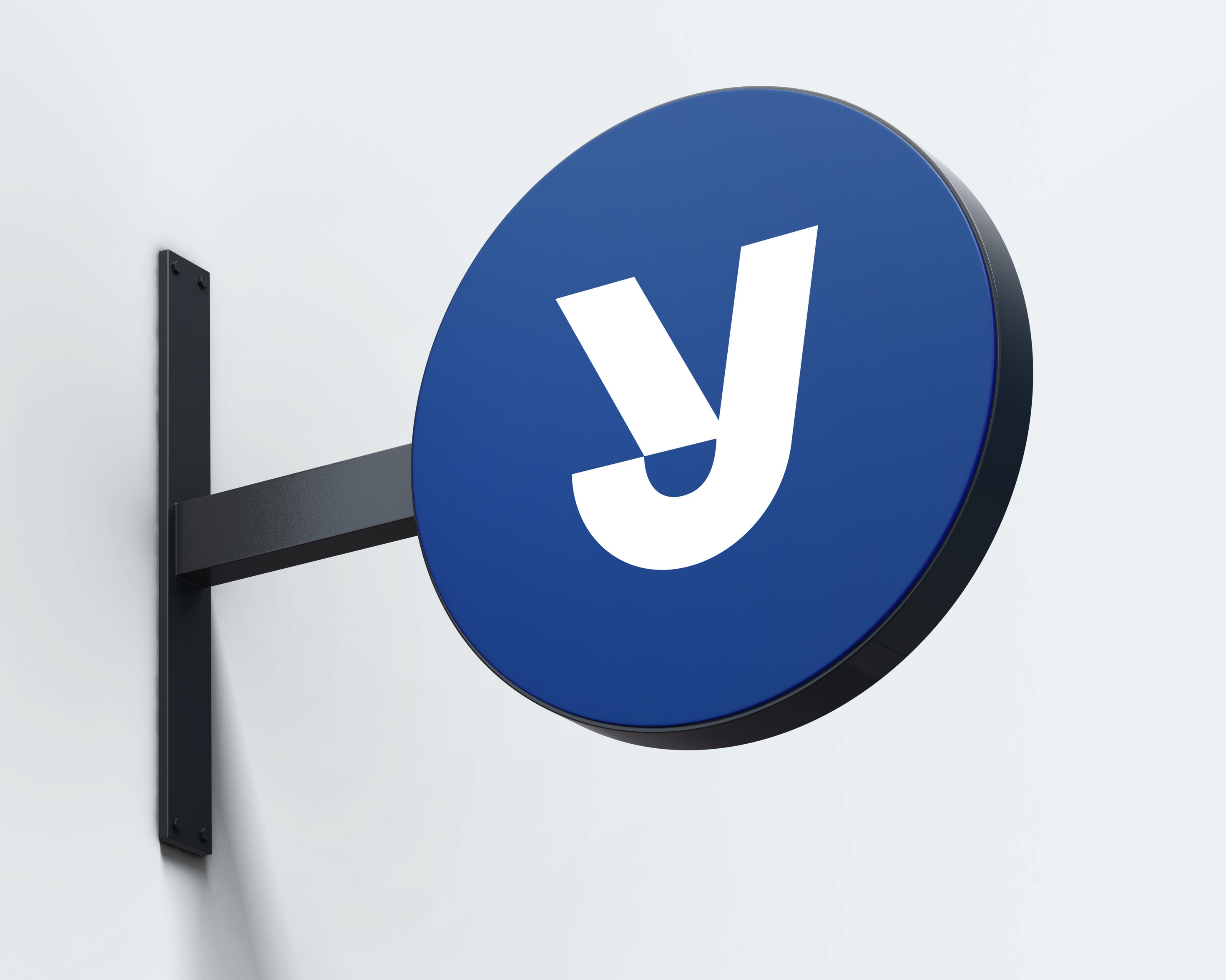 Дизайн наружной вывески с логотипом стоматологии